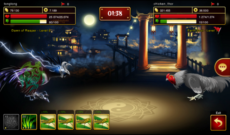 Tính năng đặc biệt trong game Đá Gà 3D  