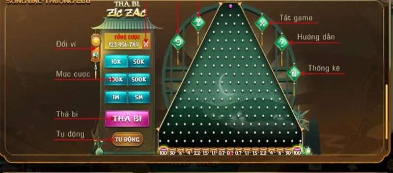 Hướng dẫn cách chơi chi tiết và đặt cược trong game nhanh ZicZac 